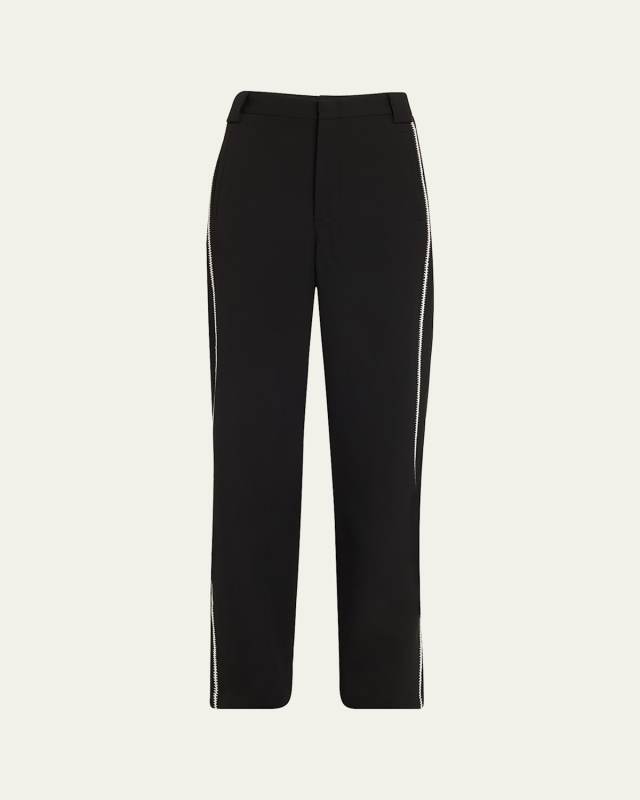 Thirds Long-Line Wool Trousers